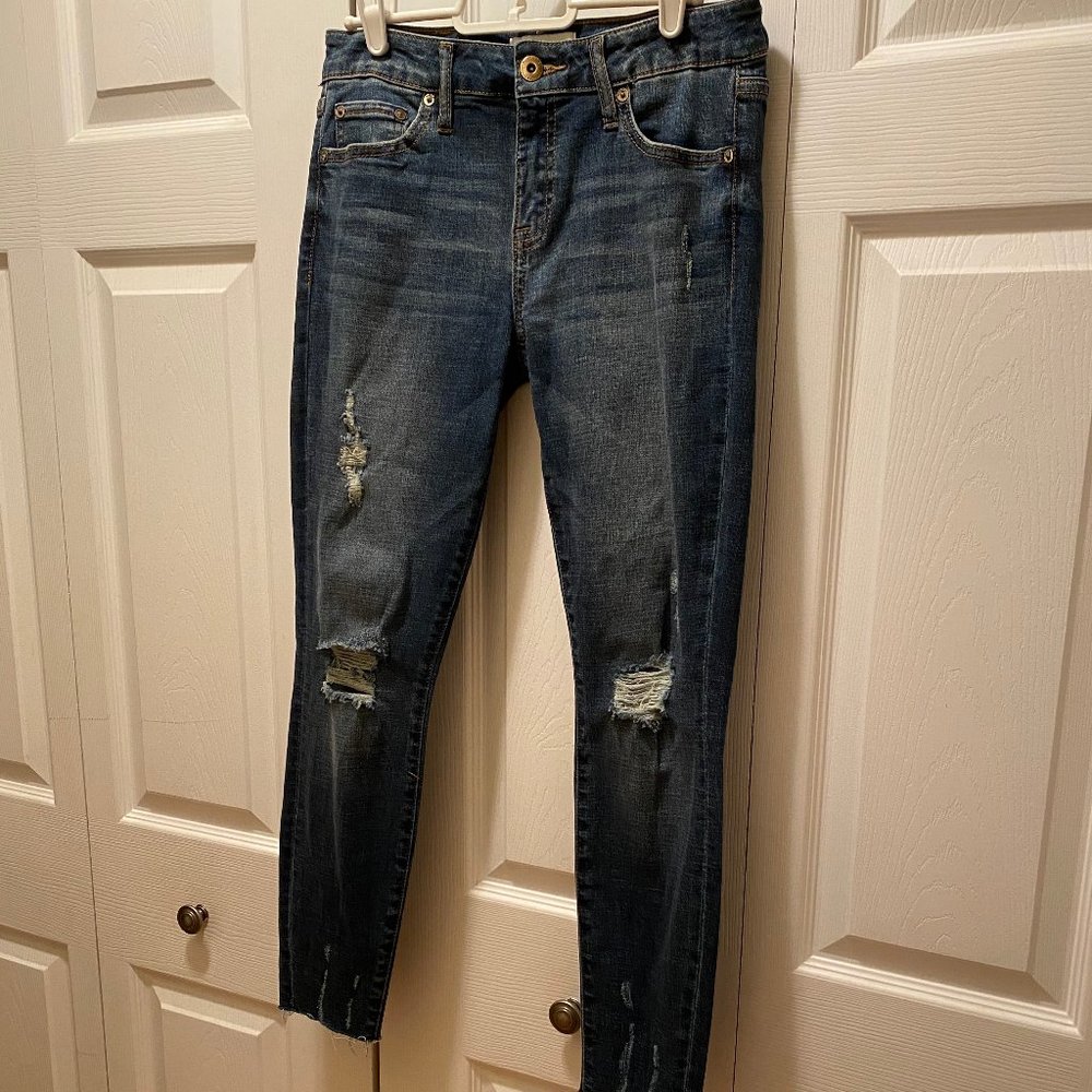 Pistola Denim Jeans - Lightly Frayed, Mid-Rise